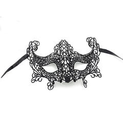 Naisten Hollow Lace Naamiaisnaamio Seksikäs Cosplay Prom Party Rekvisiitta Puku Halloween Naamio Naamio Yökerho Queen Eye Mask hinta ja tiedot | Juhlakoristeet | hobbyhall.fi