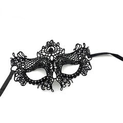 Naisten Hollow Lace Naamiaisnaamio Seksikäs Cosplay Prom Party Rekvisiitta Puku Halloween Naamio Naamio Yökerho Queen Eye Mask hinta ja tiedot | Juhlakoristeet | hobbyhall.fi