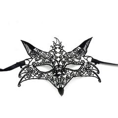 Naisten Hollow Lace Naamiaisnaamio Seksikäs Cosplay Prom Party Rekvisiitta Puku Halloween Naamio Naamio Yökerho Queen Eye Mask hinta ja tiedot | Juhlakoristeet | hobbyhall.fi