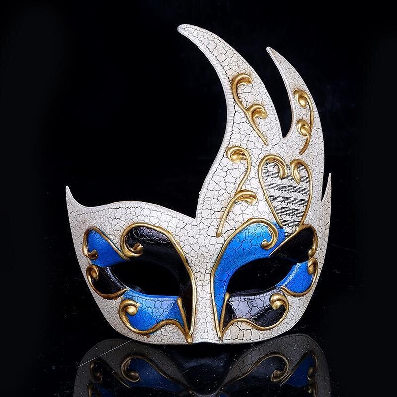 Miesten Seksi Naamiot Naamiot Ball Maskit Venetian Party Eye Mask Uusi Musta Carnival Fancy Mekko Puku Juhlanaamiot Sisustus hinta ja tiedot | Juhlakoristeet | hobbyhall.fi