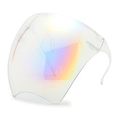 Muoti Uusi värikäs Eye Shield Visor Wrap Shield Aurinkolasit Half Face Shield Guard Protector Kasvonaamio Anti-spray Maskit hinta ja tiedot | Juhlakoristeet | hobbyhall.fi