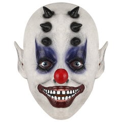 Halloween Cosplay-naamio klovni lateksipäähineet hymy paholainen naamio Prom Party Puku Asusteet rekvisiitta elokuvan oheislaite kauhunaamio hinta ja tiedot | Juhlakoristeet | hobbyhall.fi