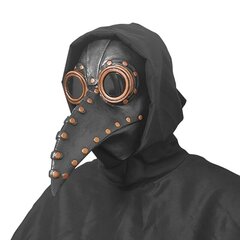 Halloween Plague Doctor Bird Mask Pitkä nenänokka Cosplay Steampunk Pelottava lateksinaamio Halloween-asun rekvisiitta Juhlasuositukset hinta ja tiedot | Juhlakoristeet | hobbyhall.fi