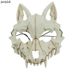 3D Bone Skull Halloween-naamiot Scary Mask Cosplay Masquerade Carnival Party Rekvisiitta Ropeplay Eläinnaamari aikuisille lapsille hinta ja tiedot | Juhlakoristeet | hobbyhall.fi