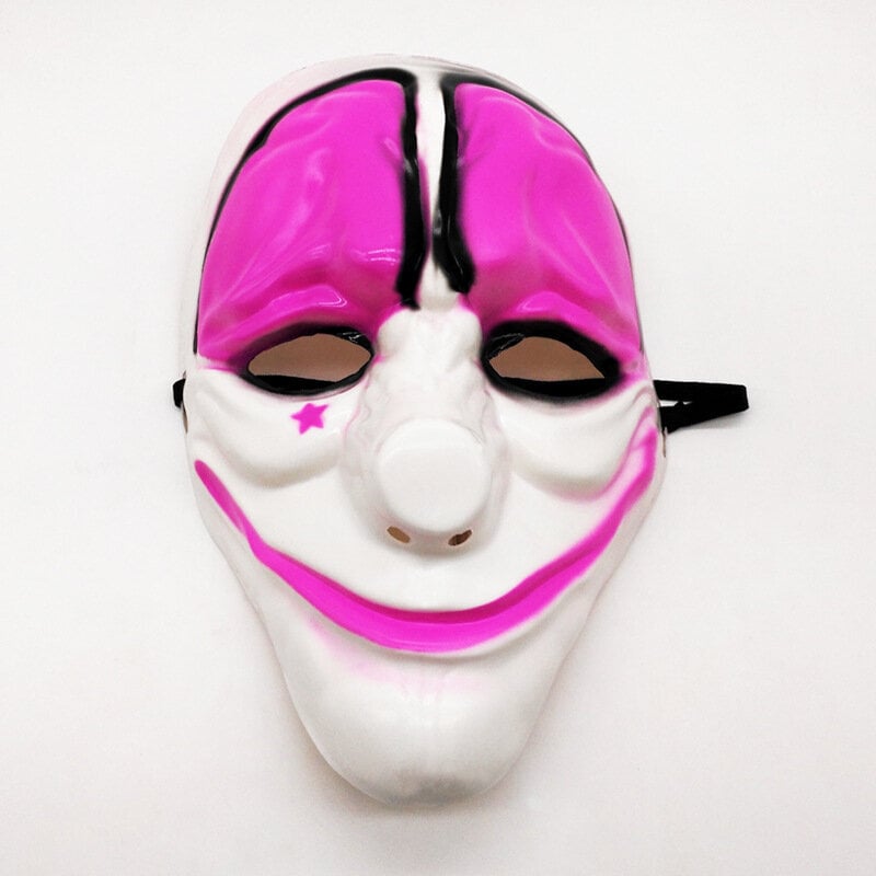 Elokuva Eric Border Jack Napier Arthur Fleck Scary Hard Plastic Mask Pitkät hiukset MOMO DC Mask The Dark Knight Cosplay Horror Mask Pr hinta ja tiedot | Juhlakoristeet | hobbyhall.fi