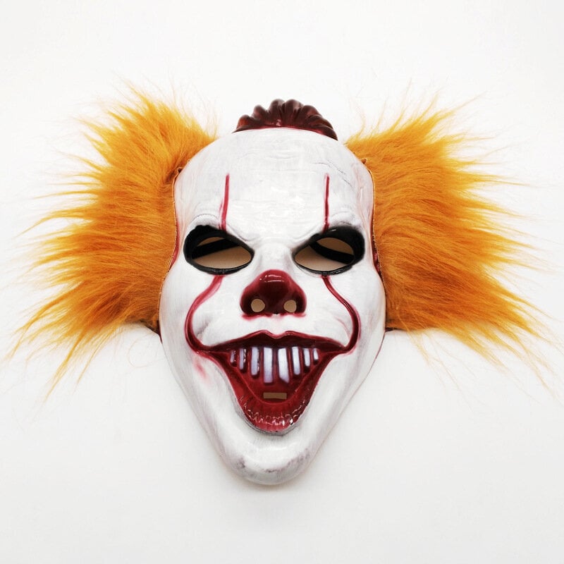 Elokuva Eric Border Jack Napier Arthur Fleck Scary Hard Plastic Mask Pitkät hiukset MOMO DC Mask The Dark Knight Cosplay Horror Mask Pr hinta ja tiedot | Juhlakoristeet | hobbyhall.fi