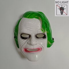 Halloween Masquerade Mask -juhla cosplay snicker joker hehkuva LED lepakoklovni maski hinta ja tiedot | Juhlakoristeet | hobbyhall.fi