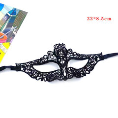 Naisten Hollow Lace Naamiaisnaamio Seksikäs Cosplay Prom Party Rekvisiitta Puku Halloween Naamio Naamio Yökerho Queen Eye Mask hinta ja tiedot | Juhlakoristeet | hobbyhall.fi