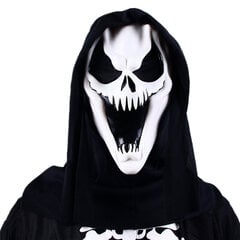 Ghost Face Scream Elokuva Kauhunaamio Halloween Killer Cosplay Aikuisten pukutarvikkeet Rekvisiitta hinta ja tiedot | Juhlakoristeet | hobbyhall.fi