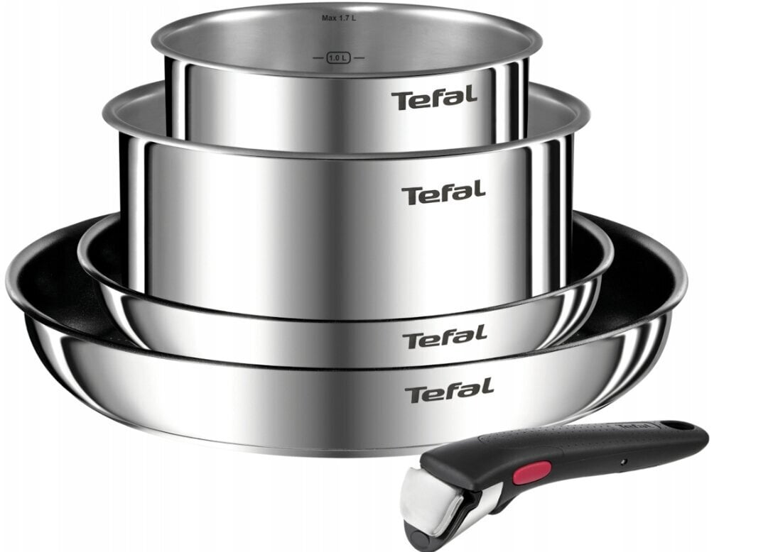 Tefal kattila- ja pannusarja Ingenio Emotion L897S574, 5 osaa hinta ja tiedot | Kattilat ja painekattilat | hobbyhall.fi