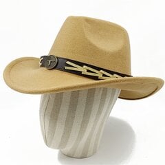 Tummanvioletti Cowboy Hat Jazz Knight hattu cowboy hattu yksivärinen huopahattu miesten ja naisten suuririerinen ulkohattu hinta ja tiedot | Miesten hatut, huivit ja käsineet | hobbyhall.fi