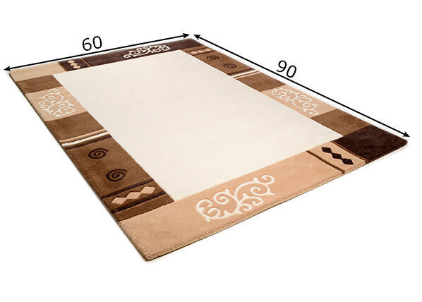 Matto Harmony 60 x 90 cm, beige hinta ja tiedot | Isot matot | hobbyhall.fi