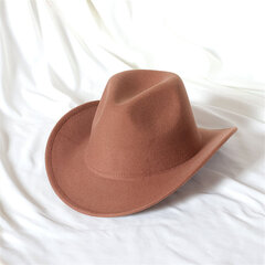 Fedora cowboy Hattu 2023 Asusteet Nahkahattu Panama Hatband Series Hattunauha Solki Unisex Western cowboy Asusteet hinta ja tiedot | Miesten hatut, huivit ja käsineet | hobbyhall.fi