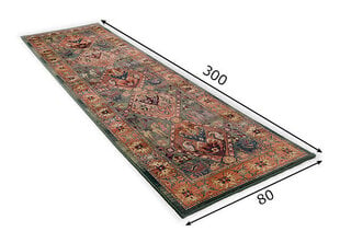 Matto Gabiro 80 x 300 cm, vihreä hinta ja tiedot | Isot matot | hobbyhall.fi