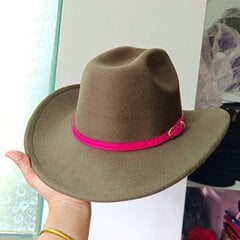 Cowboy hattu 2023 lehmän pään tarvikkeet Panama hattu vyö sarjan hattu vyö solki Unisex western cowboy tarvikkeet hinta ja tiedot | Miesten hatut, huivit ja käsineet | hobbyhall.fi