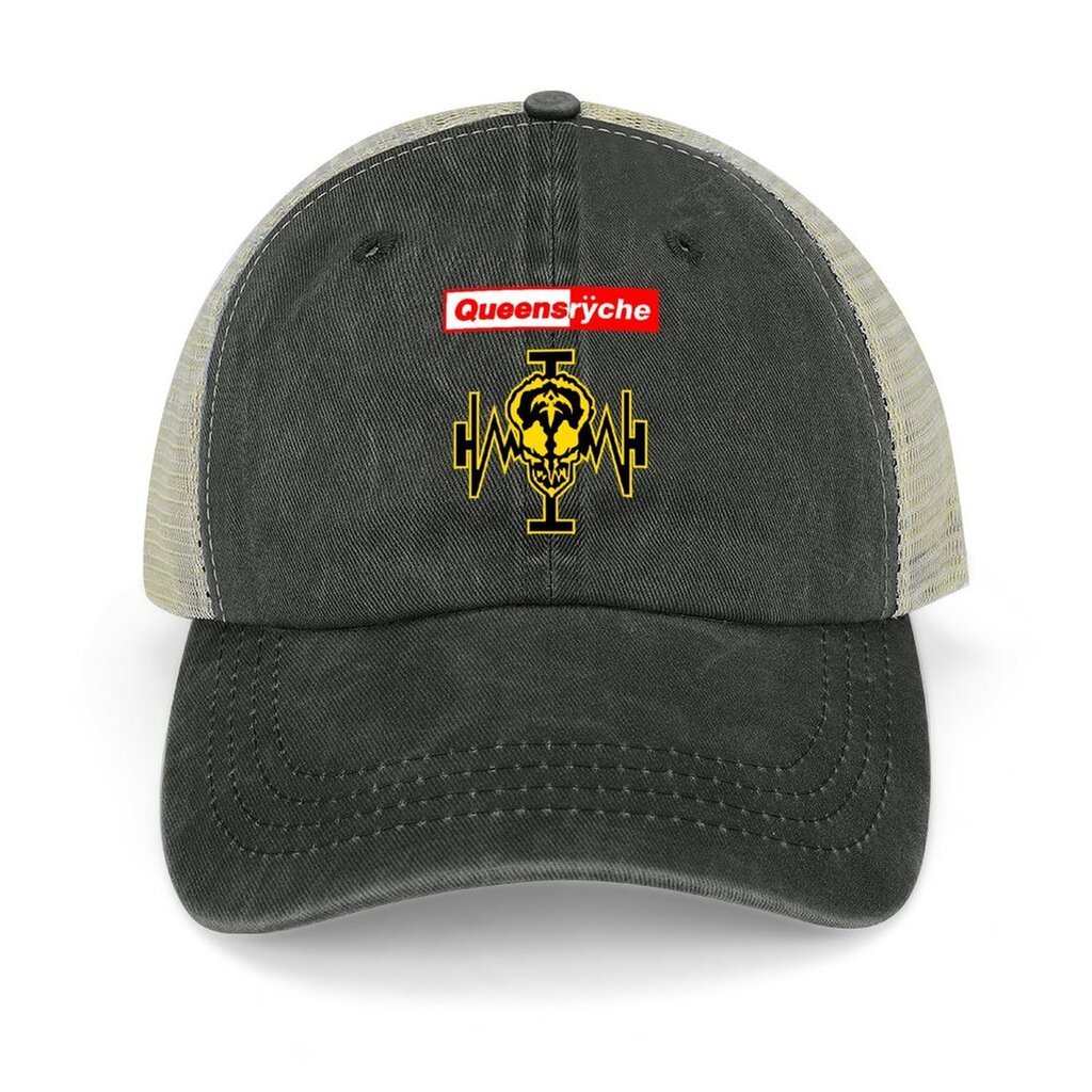 Queensryche: Operation Mindcrime Cowboy Hat Miesten Luksusmerkki Naisten Golfvaatteet Miesten hinta ja tiedot | Miesten hatut, huivit ja käsineet | hobbyhall.fi