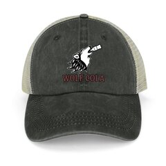 Wolf cola Oikea Cola sulkemiseen Cowboy Hattu rantahattu Rugby Cosplay Hatut Mies Naisten hinta ja tiedot | Miesten hatut, huivit ja käsineet | hobbyhall.fi