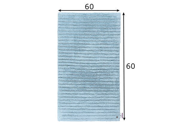 Tom tailor kylpyhuoneen matto Cotton Stripe, sininen 60x60 hinta ja tiedot | Kylpyhuoneen sisustus | hobbyhall.fi