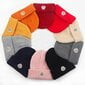 Moncler Knitted Cap Solid Pullover Beanie lämmin hattu hinta ja tiedot | Miesten hatut, huivit ja käsineet | hobbyhall.fi