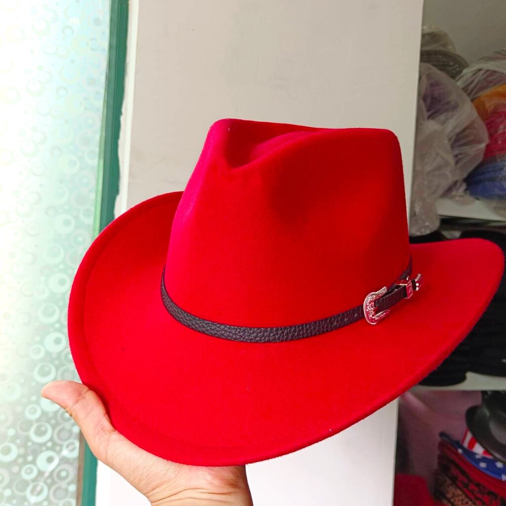 2023 Cowboy-hattu Unisex Solid Jazz-hattu karjalla Investointikoristelu Länsi-cowboy-hattu sombrero hombre hinta ja tiedot | Miesten hatut, huivit ja käsineet | hobbyhall.fi