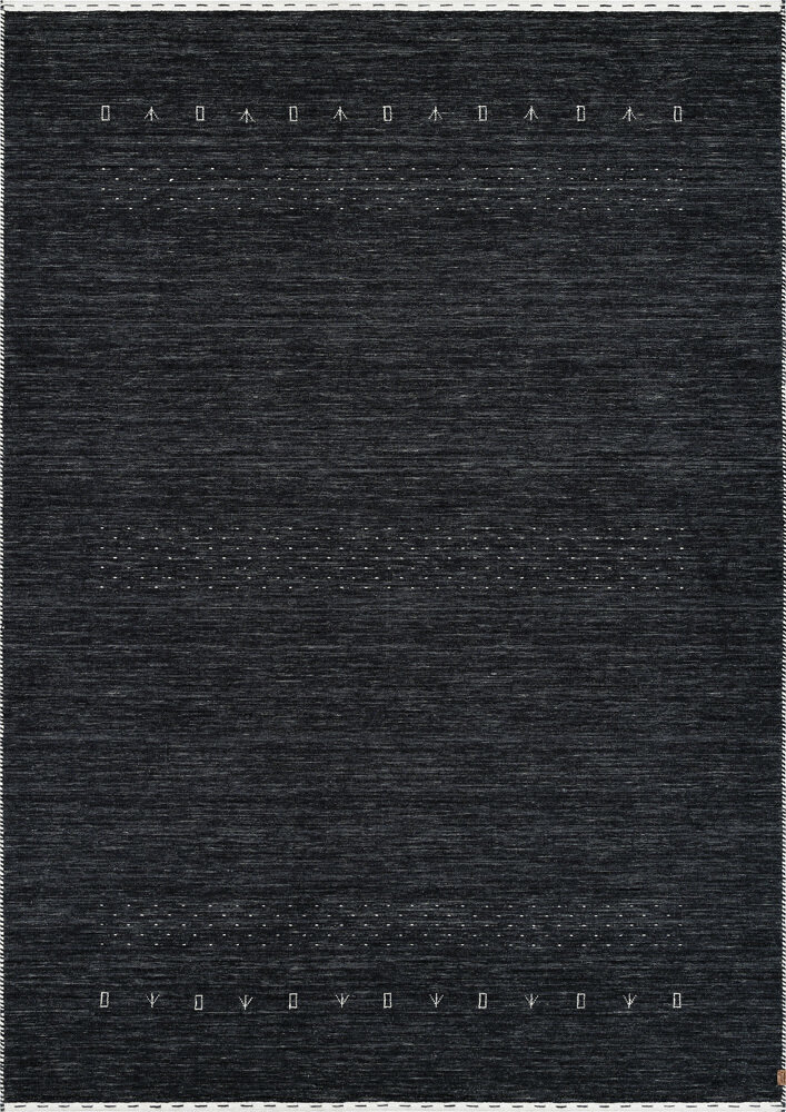 Narma craft & WOOL Tornio -villamatto, tummanharmaa, 160 x 230 cm hinta ja tiedot | Isot matot | hobbyhall.fi