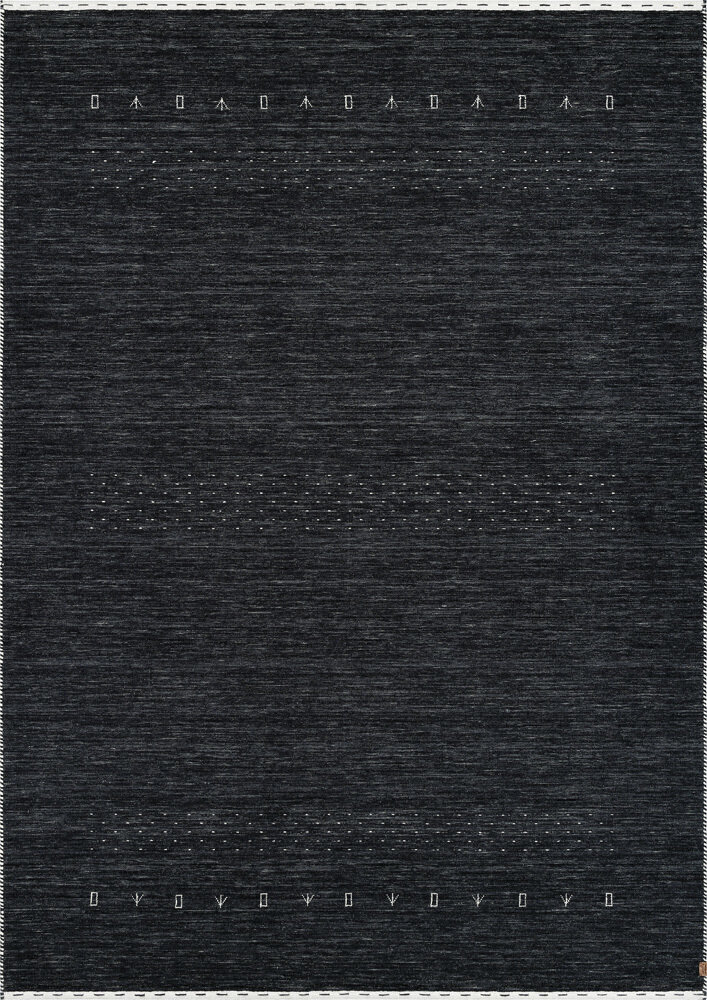 Narma craft & WOOL Tornio -villamatto, tummanharmaa, 140 x 200 cm hinta ja tiedot | Isot matot | hobbyhall.fi