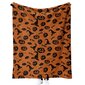 Halloween-peitto - Pehmoinen Halloween-peitto - Viihtyisä flanellinharmaa Halloween-koristelu juhlavuodesohvaan Olohuone 50"x60" Style 70 hinta ja tiedot | Peitot | hobbyhall.fi