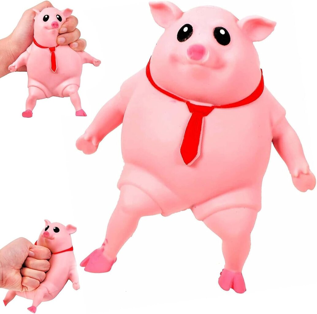 Squishy Piggy Lelut, Hauska Stress Pig Squishy Pig Squeeze Lelu Fidget Lelut Stressiä lievittävät lelut Syntymäpäivälahjat lapsille ja aikuisille, Pink Pig hinta ja tiedot | Pehmolelut | hobbyhall.fi