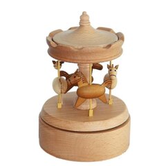 Music Box -ystävänpäivälahja matka Luova puinen musiikkilaatikko nostokarusellilelu lahja lastenpäivän rakastajaystäville hinta ja tiedot | Pehmolelut | hobbyhall.fi