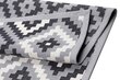 Narma Saka -smartWeave® chenillematto, kaksipuolinen, hopea, 70 x 140 cm hinta ja tiedot | Isot matot | hobbyhall.fi