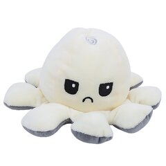 Octopus Pehmo-nukke Käännettävä täytetty eläin kaksipuolinen vauvalelu Harmaa beige hinta ja tiedot | Pehmolelut | hobbyhall.fi