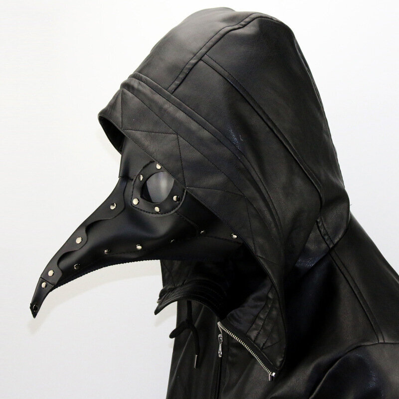 Aikuisten Halloween Plague Doctor Cosplay Mask Steam Punks Scary Horror Pu Bird Schnabel Naamio Nokka Naamio Rekvisiitta karnevaalijuhlalahja hinta ja tiedot | Juhlakoristeet | hobbyhall.fi