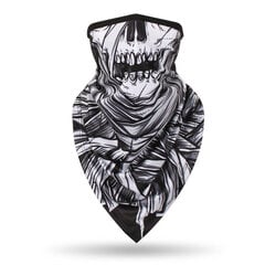 Miehet Vaellus Pyöräily Puolikasvonaamio Pääkallo Bandana Hengittävä Polkupyöränaamarit Urheiluhuivi Kesä Balaclava Naisten Kaula Kasvosuojus hinta ja tiedot | Juhlakoristeet | hobbyhall.fi