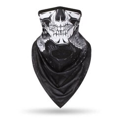 Miehet Vaellus Pyöräily Puolikasvonaamio Pääkallo Bandana Hengittävä Polkupyöränaamarit Urheiluhuivi Kesä Balaclava Naisten Kaula Kasvosuojus hinta ja tiedot | Juhlakoristeet | hobbyhall.fi