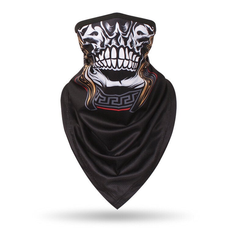 Miehet Vaellus Pyöräily Puolikasvonaamio Pääkallo Bandana Hengittävä Polkupyöränaamarit Urheiluhuivi Kesä Balaclava Naisten Kaula Kasvosuojus hinta ja tiedot | Juhlakoristeet | hobbyhall.fi