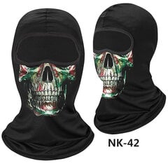 Ulkokäyttöön tarkoitettu aurinkovoide Balaclava Venom Skull Ratsastushuivi Uutuus kokokasvonaamio Monitoiminen Bandana Ski Masks MTB Polkupyörän päähineet hinta ja tiedot | Juhlakoristeet | hobbyhall.fi