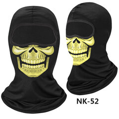 Ulkokäyttöön tarkoitettu aurinkovoide Balaclava Venom Skull Ratsastushuivi Uutuus kokokasvonaamio Monitoiminen Bandana Ski Masks MTB Polkupyörän päähineet hinta ja tiedot | Juhlakoristeet | hobbyhall.fi