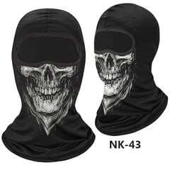 Ulkokäyttöön tarkoitettu aurinkovoide Balaclava Venom Skull Ratsastushuivi Uutuus kokokasvonaamio Monitoiminen Bandana Ski Masks MTB Polkupyörän päähineet hinta ja tiedot | Laskettelusuojukset | hobbyhall.fi