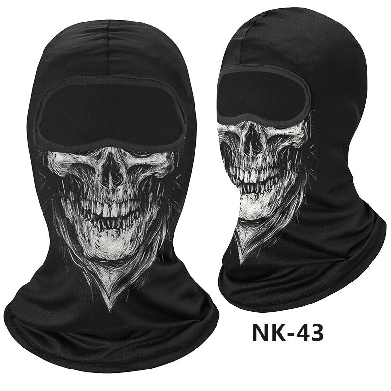 Ulkokäyttöön tarkoitettu aurinkovoide Balaclava Venom Skull Ratsastushuivi Uutuus kokokasvonaamio Monitoiminen Bandana Ski Masks MTB Polkupyörän päähineet hinta ja tiedot | Juhlakoristeet | hobbyhall.fi