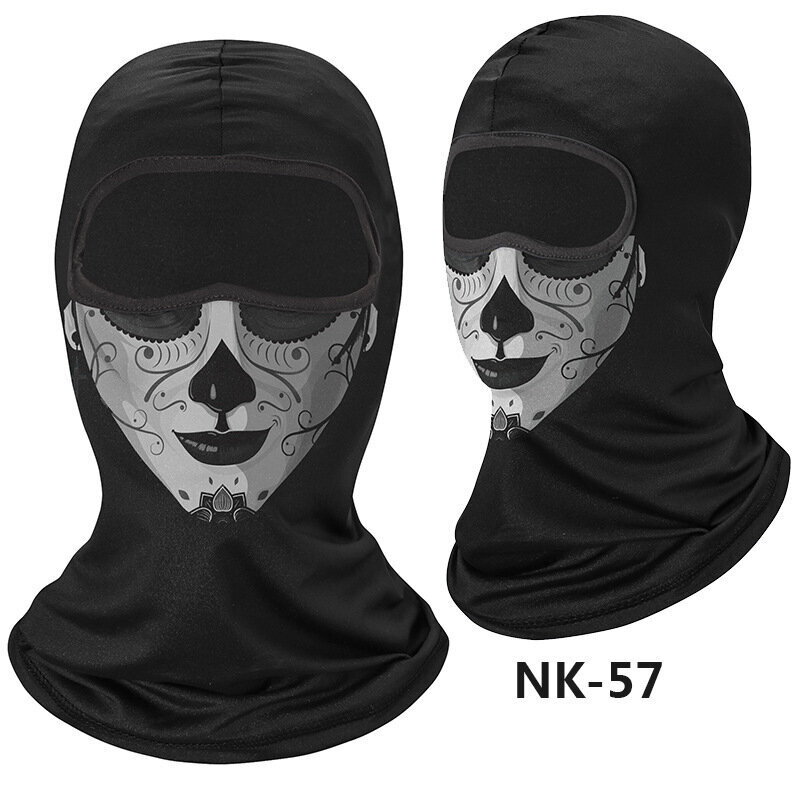 Ulkokäyttöön tarkoitettu aurinkovoide Balaclava Venom Skull Ratsastushuivi Uutuus kokokasvonaamio Monitoiminen Bandana Ski Masks MTB Polkupyörän päähineet hinta ja tiedot | Juhlakoristeet | hobbyhall.fi