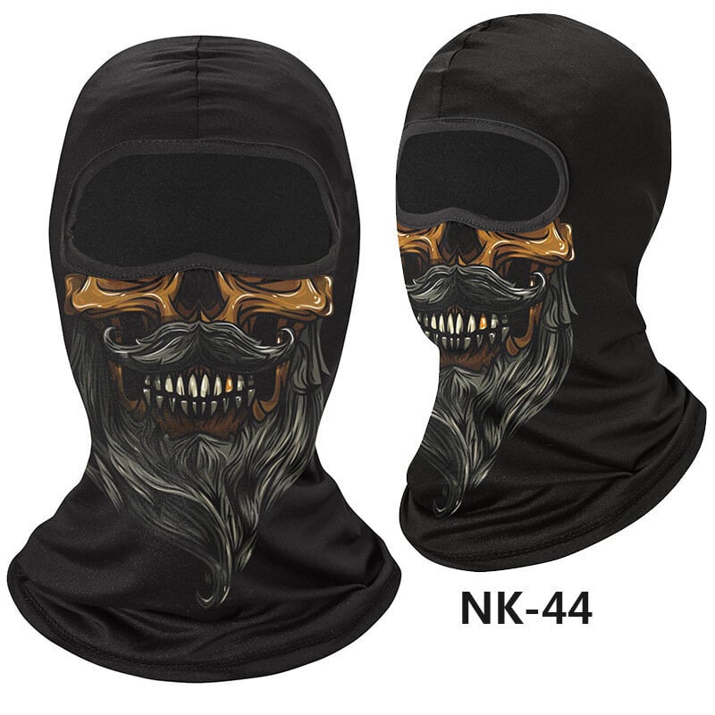 Ulkokäyttöön tarkoitettu aurinkovoide Balaclava Venom Skull Ratsastushuivi Uutuus kokokasvonaamio Monitoiminen Bandana Ski Masks MTB Polkupyörän päähineet hinta ja tiedot | Juhlakoristeet | hobbyhall.fi