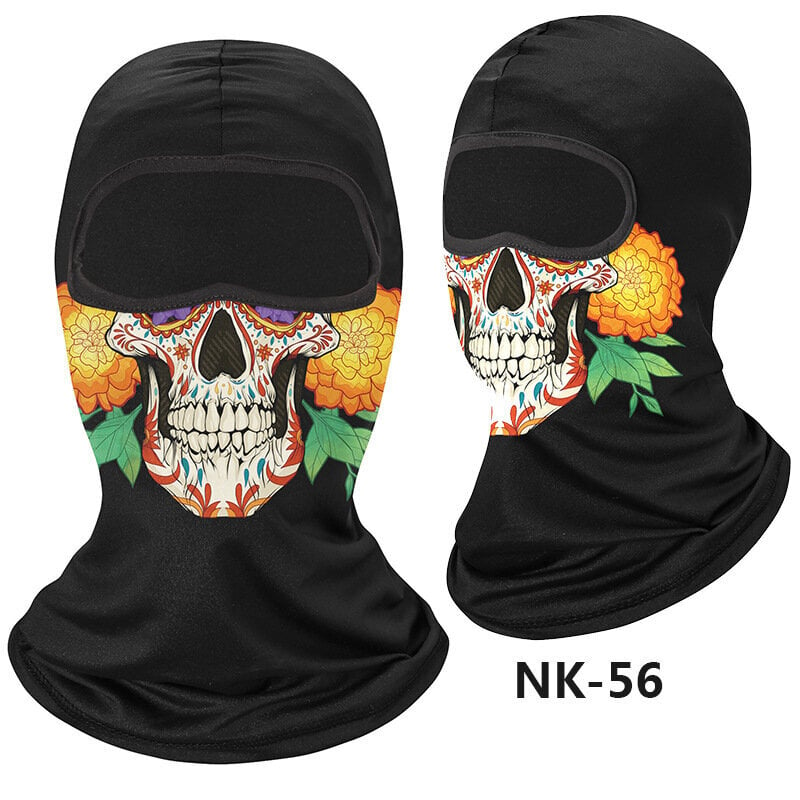 Ulkokäyttöön tarkoitettu aurinkovoide Balaclava Venom Skull Ratsastushuivi Uutuus kokokasvonaamio Monitoiminen Bandana Ski Masks MTB Polkupyörän päähineet hinta ja tiedot | Juhlakoristeet | hobbyhall.fi