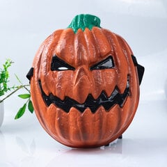 Uusi Halloween kauhu kurpitsanpäänaamio koristelu naamiaisjuhlanaamio puku juhlarekvisiitta Tarvikkeet koko kasvolle PVC-naamarit hinta ja tiedot | Juhlakoristeet | hobbyhall.fi