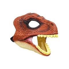 Dinosauruksen naamio Pelottava eläinten naamio Godzilla päähineet Tyrannosaurus Rex Halloween Party Latex Cap Säädettävä koko hinta ja tiedot | Juhlakoristeet | hobbyhall.fi