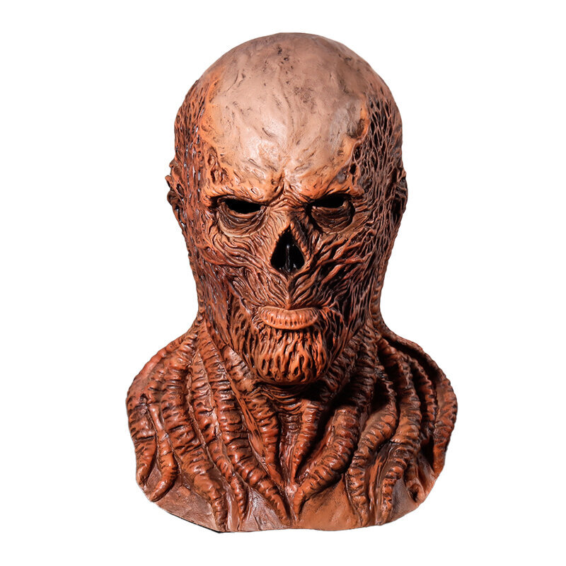 Kauhu Stranger Things 4 Vecna ​​Mask Cosplay Scary Monster Demon Lateksikypärä Halloween Carnival Party -asun rekvisiitta hinta ja tiedot | Juhlakoristeet | hobbyhall.fi