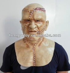 Jason Voorhees Naamiot Freddy Krueger -kauhuelokuvat Scary Latex Mask Halloween Mask Perjantai Kauhuasu Naamiot Bloody Hood hinta ja tiedot | Juhlakoristeet | hobbyhall.fi