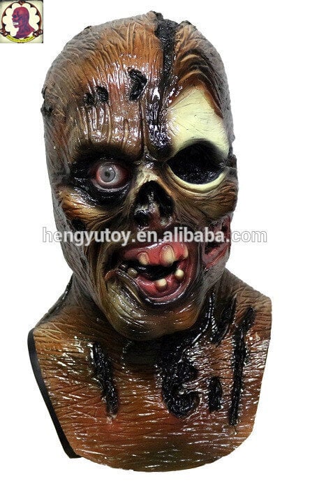 Jason Voorhees Naamiot Freddy Krueger -kauhuelokuvat Scary Latex Mask Halloween Mask Perjantai Kauhuasu Naamiot Bloody Hood hinta ja tiedot | Juhlakoristeet | hobbyhall.fi