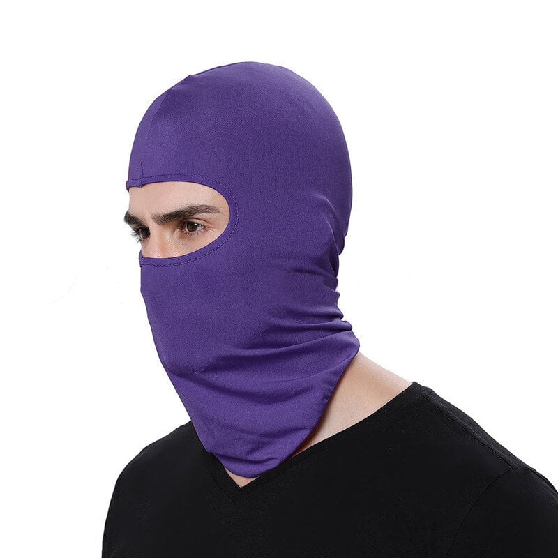 Outdoor Balaclava Hengittävä Lycra Polyesteri Yksivärinen Pyöräily Miesten Halmet Liner Ski Kokonaamari Moottoripyörä Polkupyörän Lippalakki hinta ja tiedot | Juhlakoristeet | hobbyhall.fi