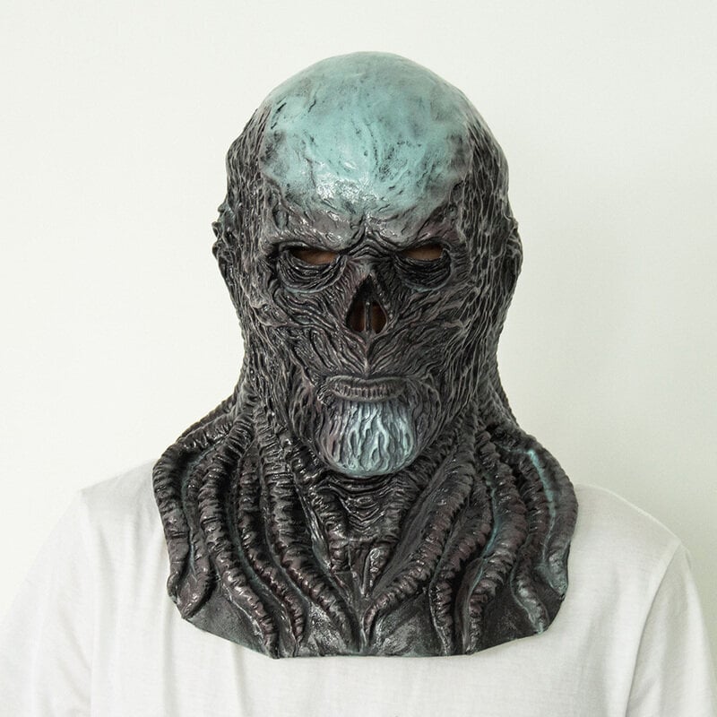 Vecna ​​Stranger Things Mask Cosplay Horror Devil Full Face Kypärä Latex Masks Halloween Carnival Party Rekvisiitta hinta ja tiedot | Juhlakoristeet | hobbyhall.fi