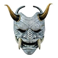 Scary Monster Halloween Cosplay Masks Hannya Demon Oni Samurai Noh Kabuki Prajna Devil Masks hinta ja tiedot | Juhlakoristeet | hobbyhall.fi